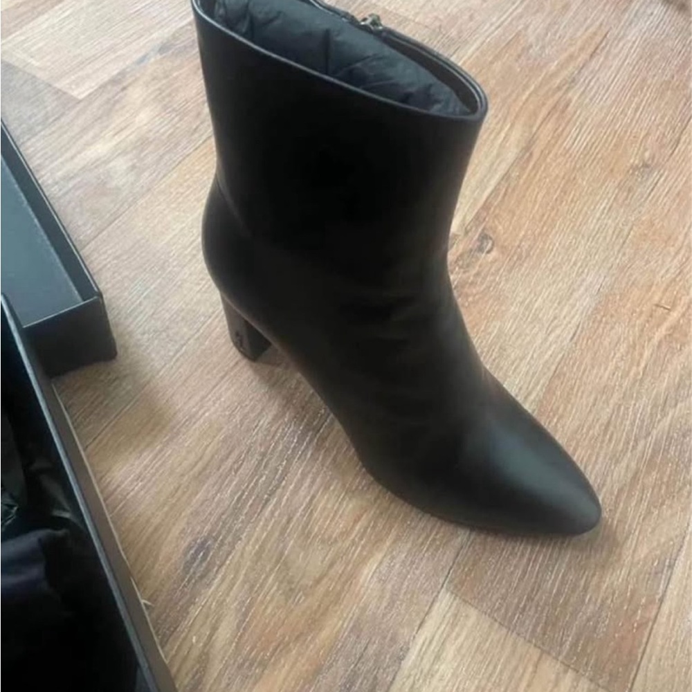 Saint Laurent Black Heeled Boots